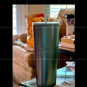 Starbucks-Summer 2020-Blue Teal Ombre-Stainless Steel-Venti-BNWT, Never Used